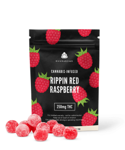 Buudabomb Rippin Red Raspberry Gummies