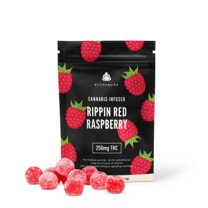Buudabomb Rippin Red Raspberry Gummies