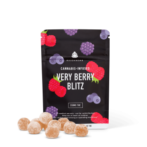 Buudabomb Very Berry Blitz Gummies