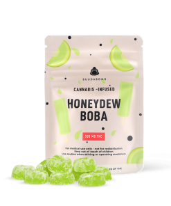 Buudabomb Honeydew Boba Gummies