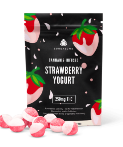 Buudabomb Strawberry Yogurt Gummies