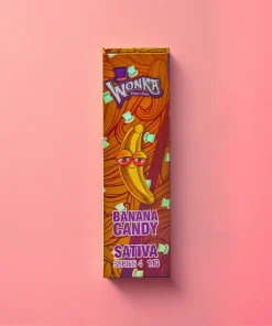 WONKA Vape pens (1.1G) 16 Banana-Candy