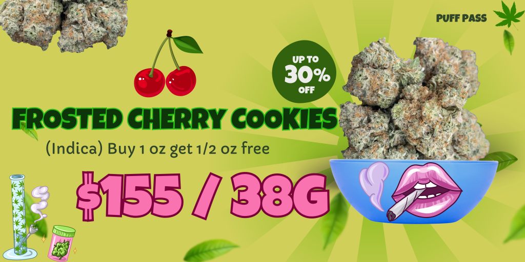 PUFF PASS promos weed delivery