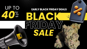 Black Friday Sale Cannabis weed delivery