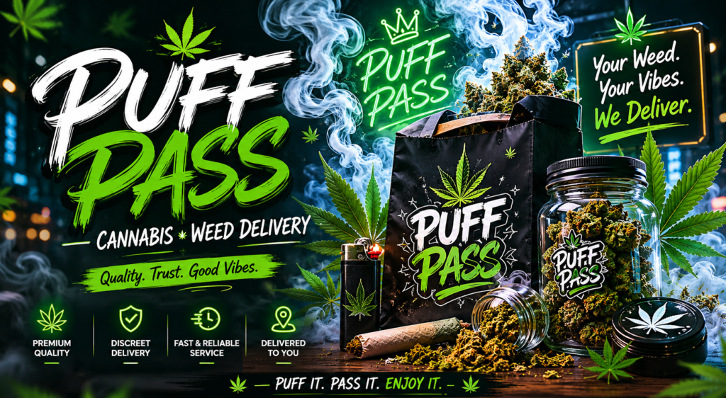 Weed delivery in Guelph , Puf Pass is the best cannabis delivery