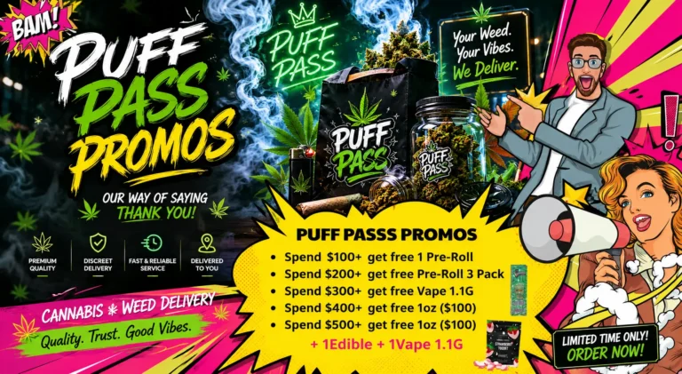Weed delivery in Guelph , Puf Pass is the best cannabis delivery