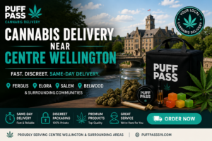 Cannabis Delivery Centre Wellington by Puff Pass