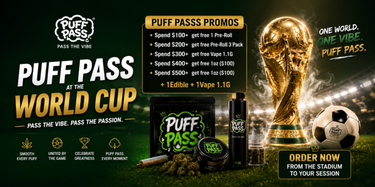 Puff Pass Same-Day Weed Delivery in Guelph Ontario During World Cup
